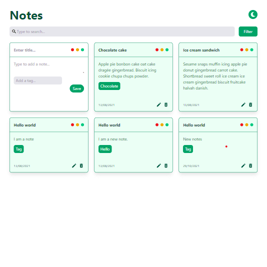 Notes App